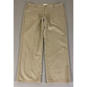 Dockers Pants Men's 40x30 Slim Fit Khaki Beige Cotton Blend Casual‎ Trousers *